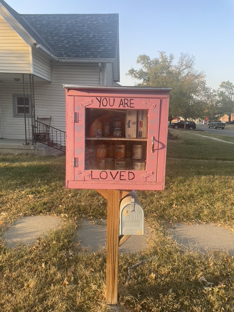 Blessing Box at 8th & Main Ave
